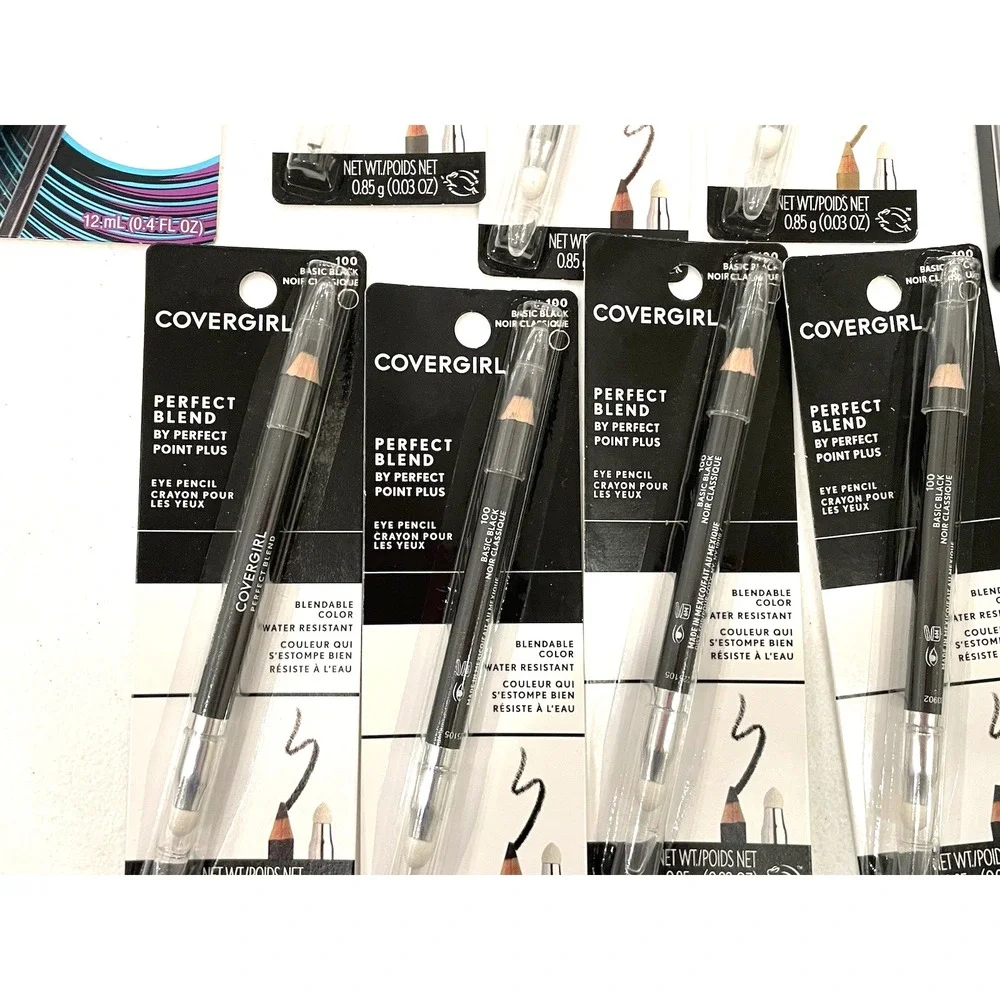 CoverGirl Eyeliner Lot Perfect Blend Eye Pencil 100‎ 105 110 130 Black Brown